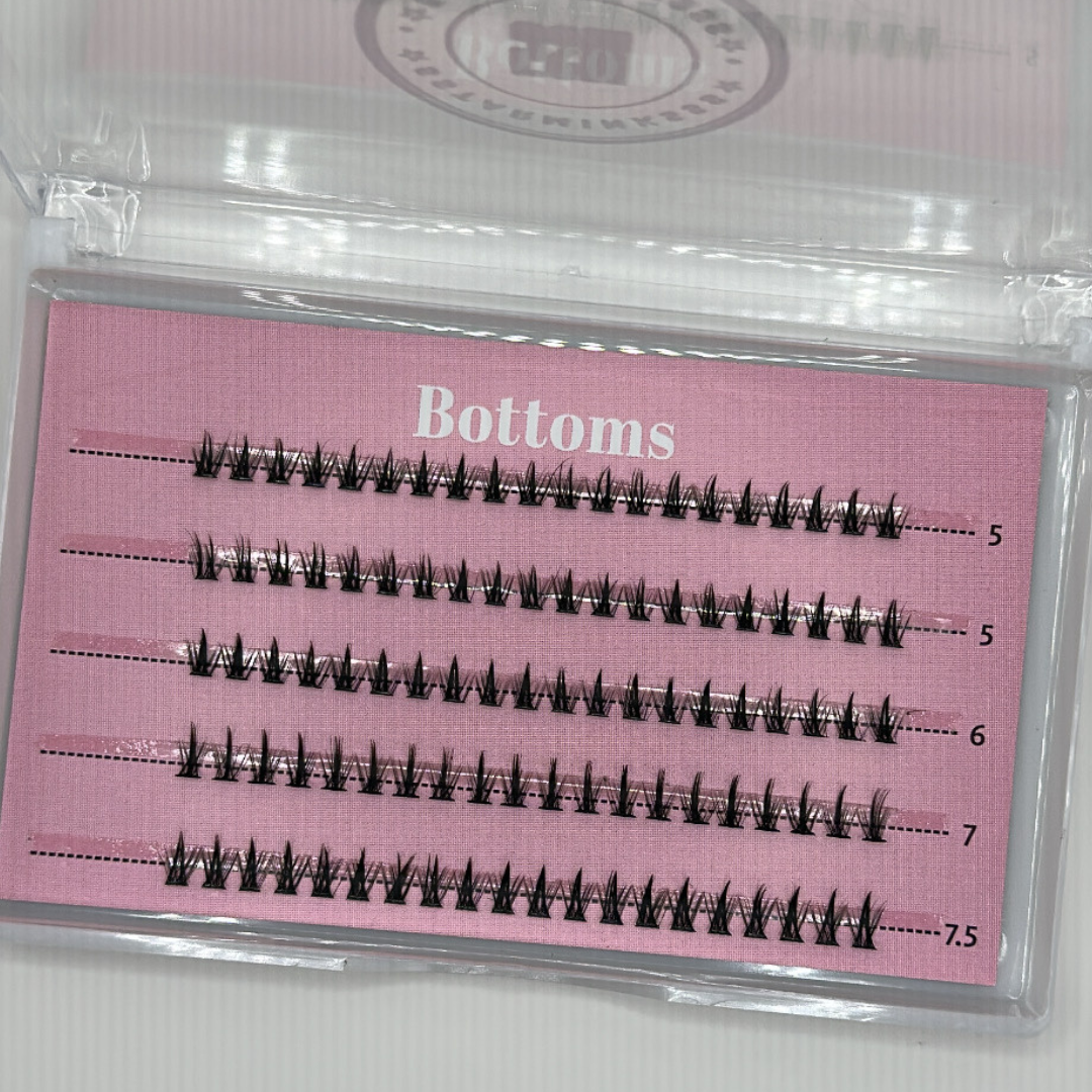 5☆M BOTTOM LASH CLUSTERS