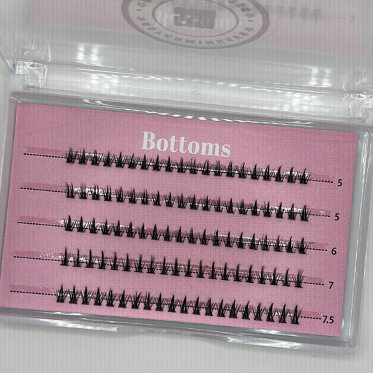 5☆M BOTTOM LASH CLUSTERS