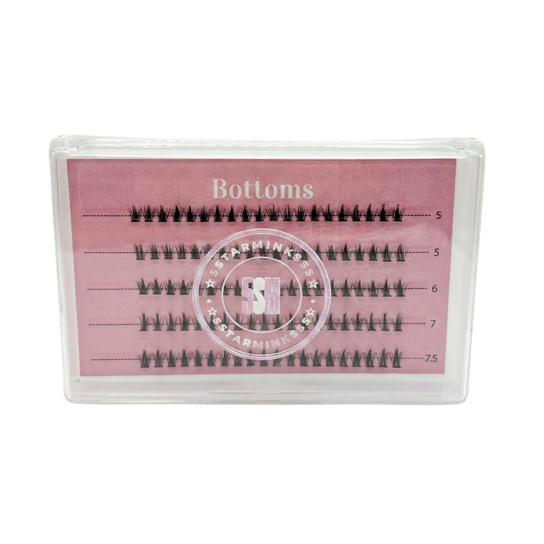 5☆M BOTTOM LASH CLUSTERS